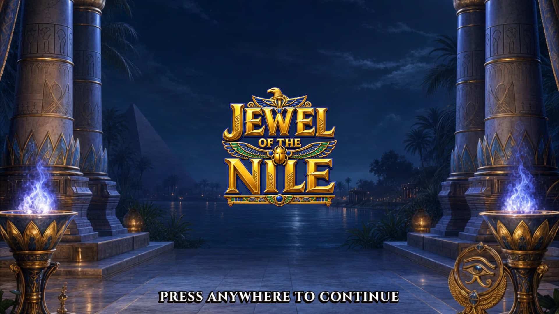 Jewel Of The Nile slot intro screen
