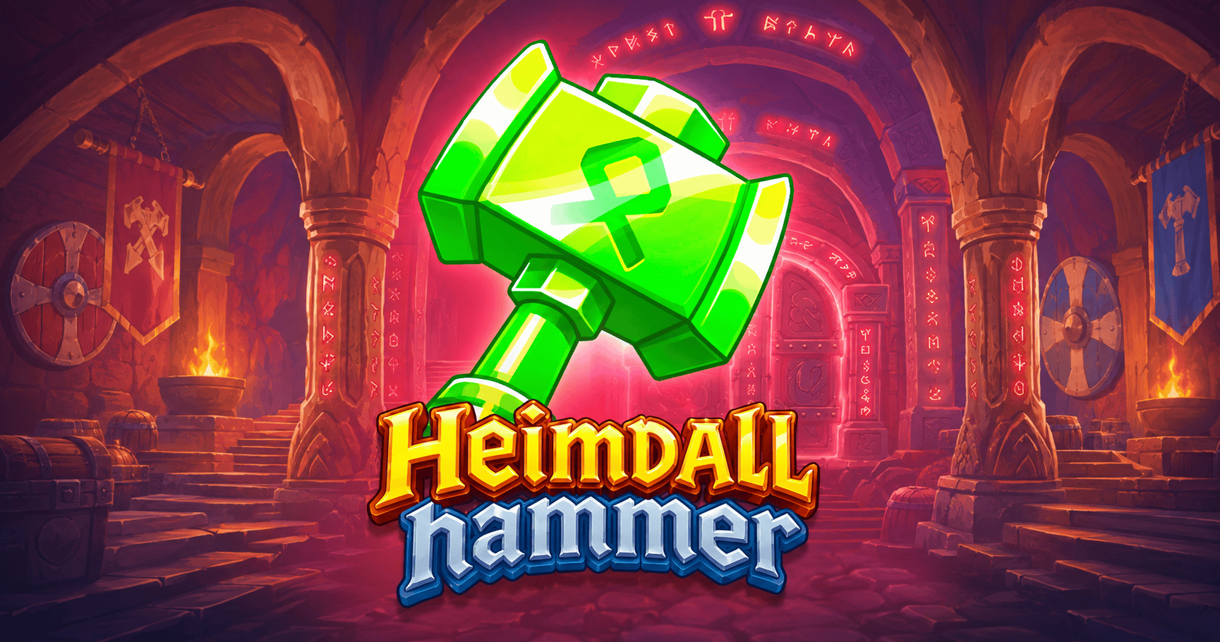 Heimdall Hammer Slot Demo by Golos Games Labs slot cover image
