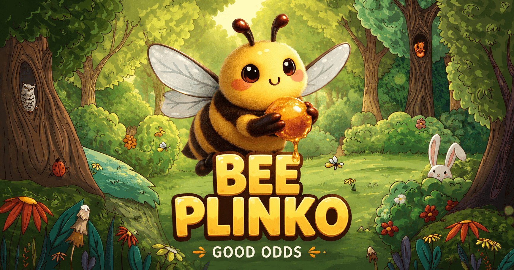 Bee Plinko Slot Demo by Good Odds slot cover image