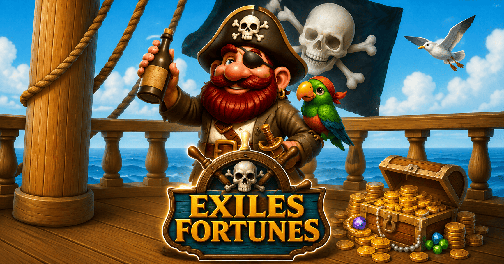 Exiles Fortunes Slot Demo by Goodtimes Studios slot cover image
