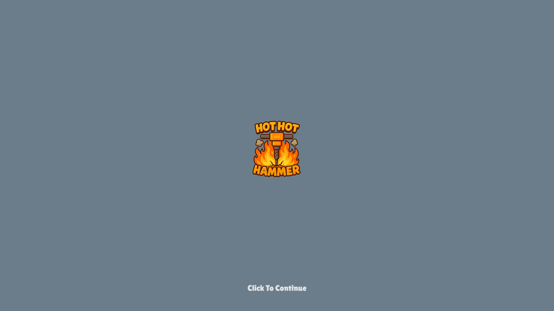 Hot Hot Hammer slot intro screen