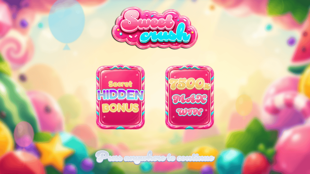 Gravystudios sweet crush intro screen