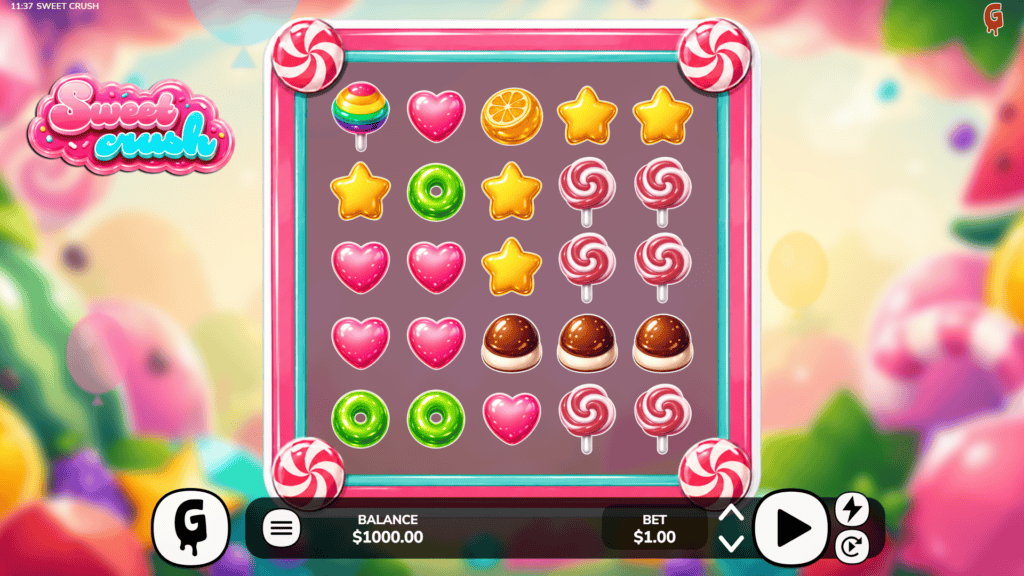 Gravystudios sweet crush slot game preview