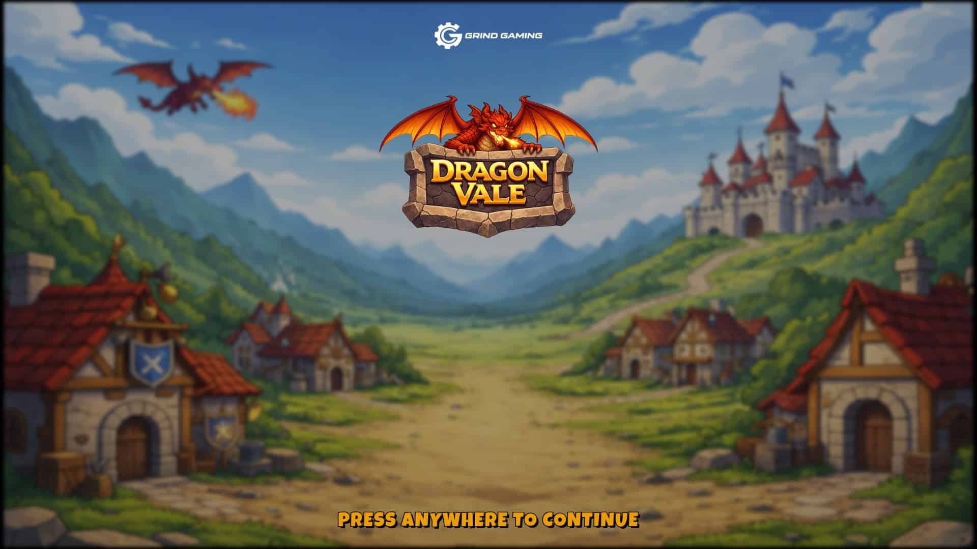 Dragon Vale slot intro screen