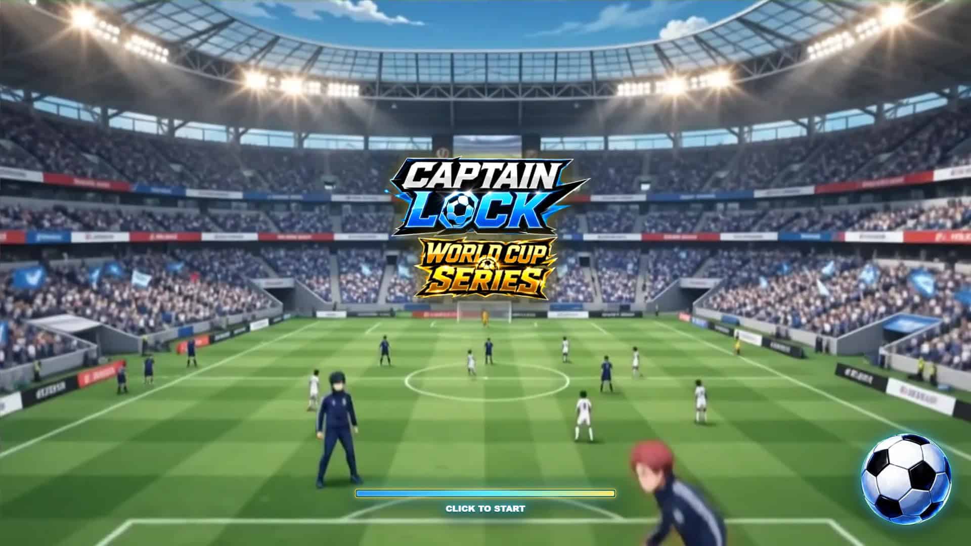 Captain Lock slot intro screen