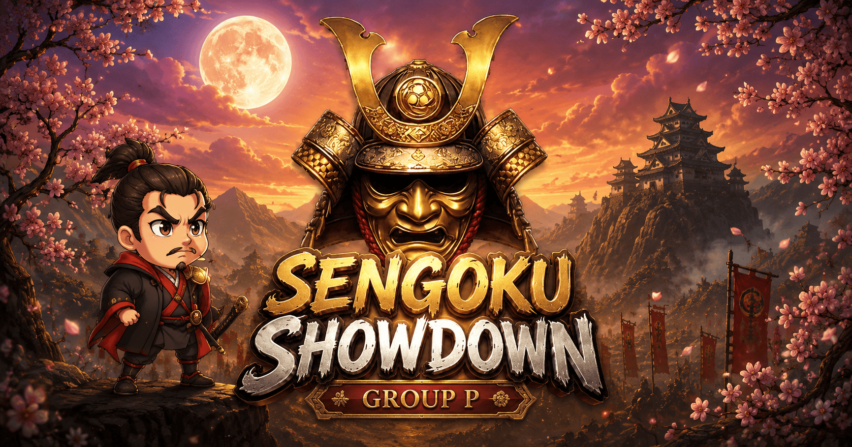 Sengoku Showdown Slot Demo by Group P slot cover image