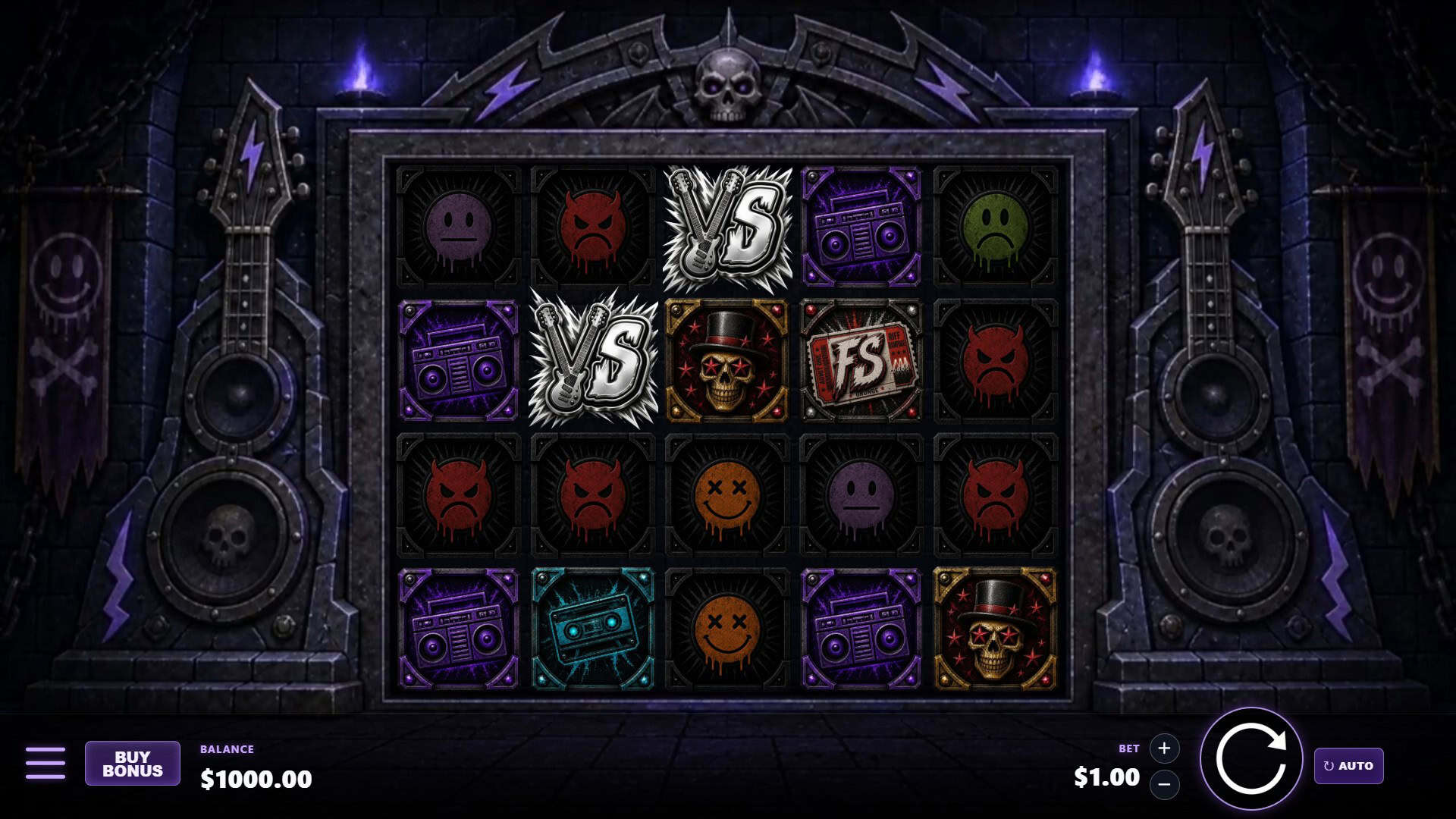 Volatility INC slot gameplay reels