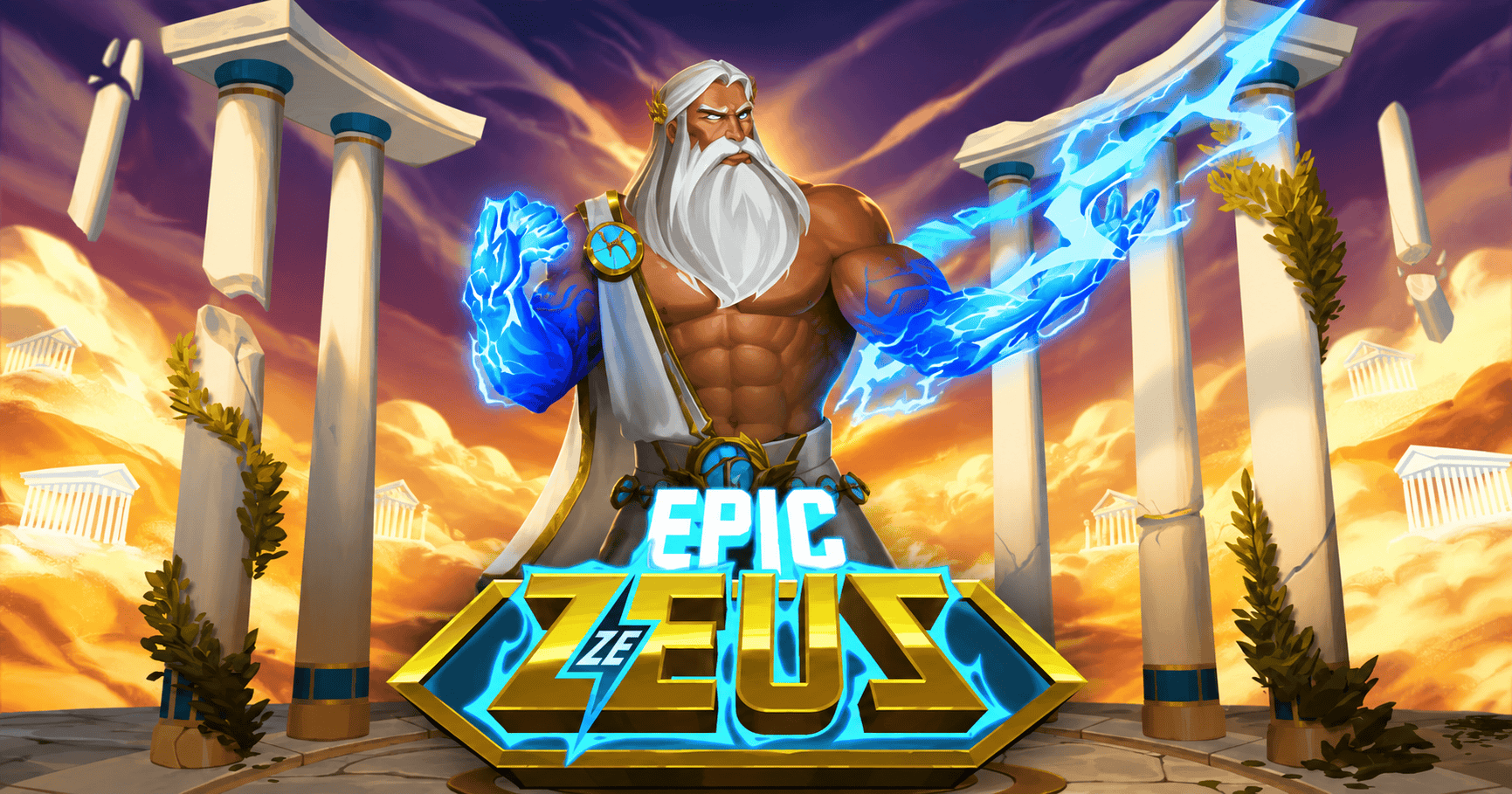 Epic Ze Zeus Slot Demo by Hacksaw Gaming slot cover image