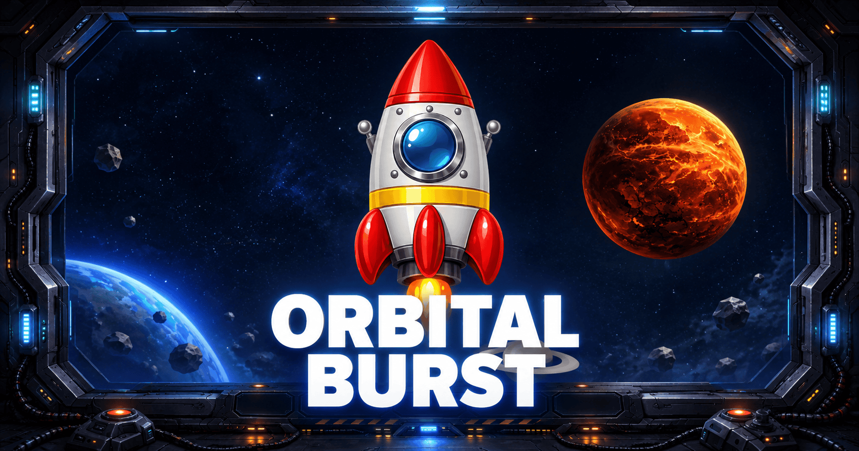 Orbital Burst Slot Demo by Havoc Gaming slot cover image
