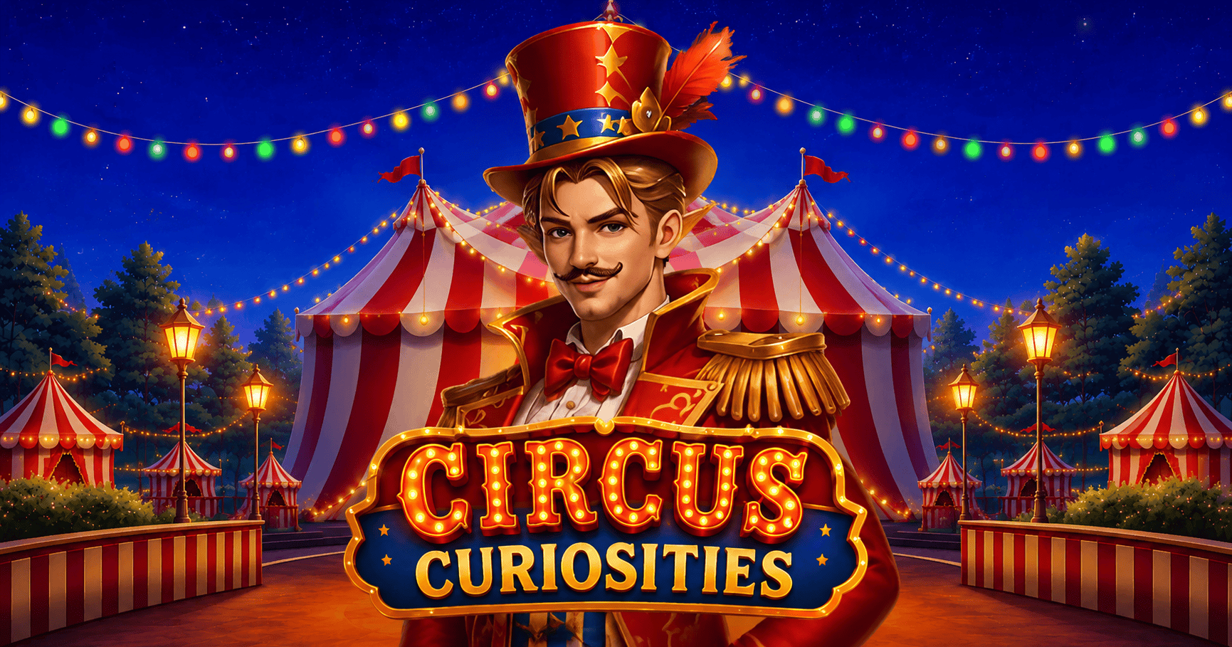 Circus Curiosities Slot Demo by Hexa Gaming slot cover image