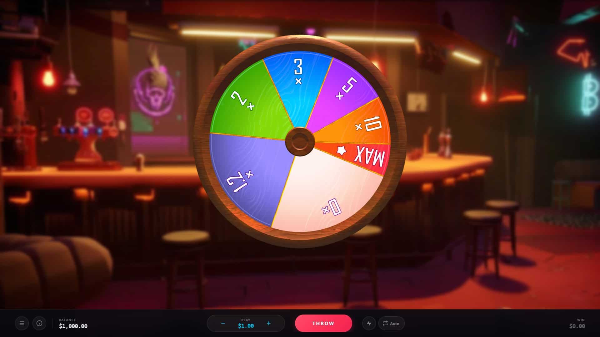 Dead Center slot gameplay reels