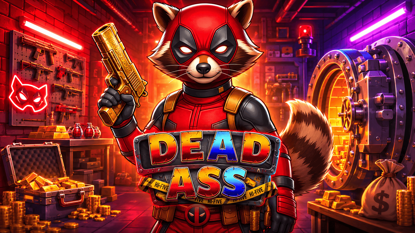 Dead Ass Slot Demo by Hifive Gaming slot cover image