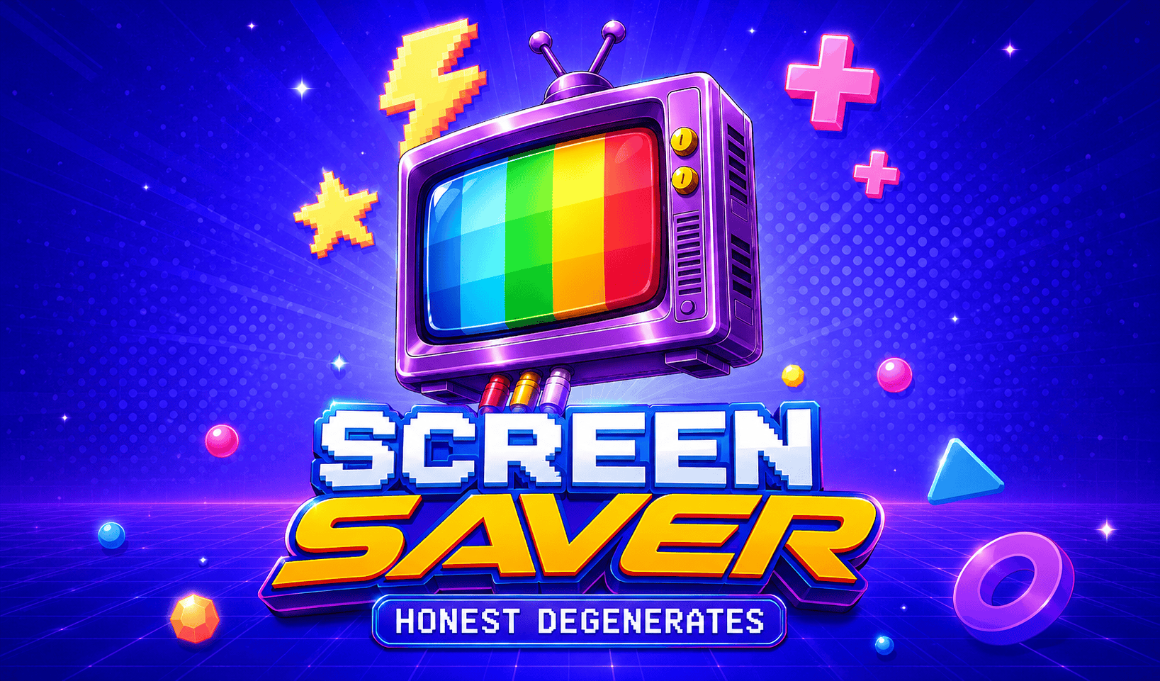 Screen Saver Slot Demo by Honest Degenerates slot cover image