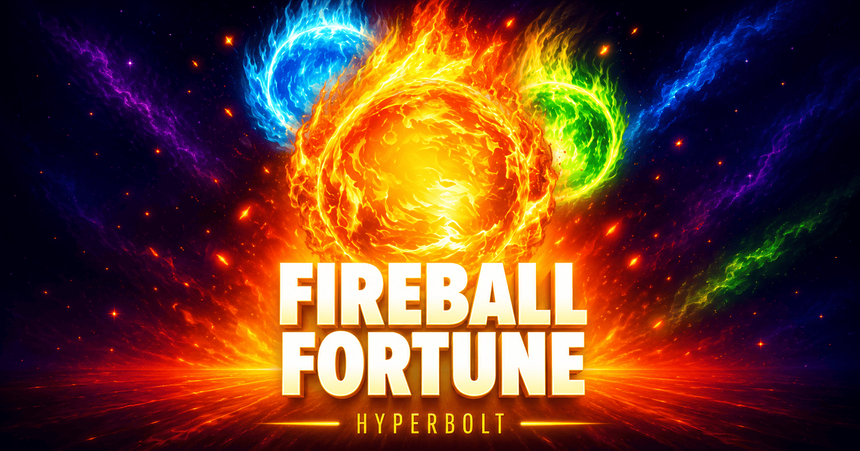 Fireball Fortune Slot Demo by Hyperbolt slot cover image