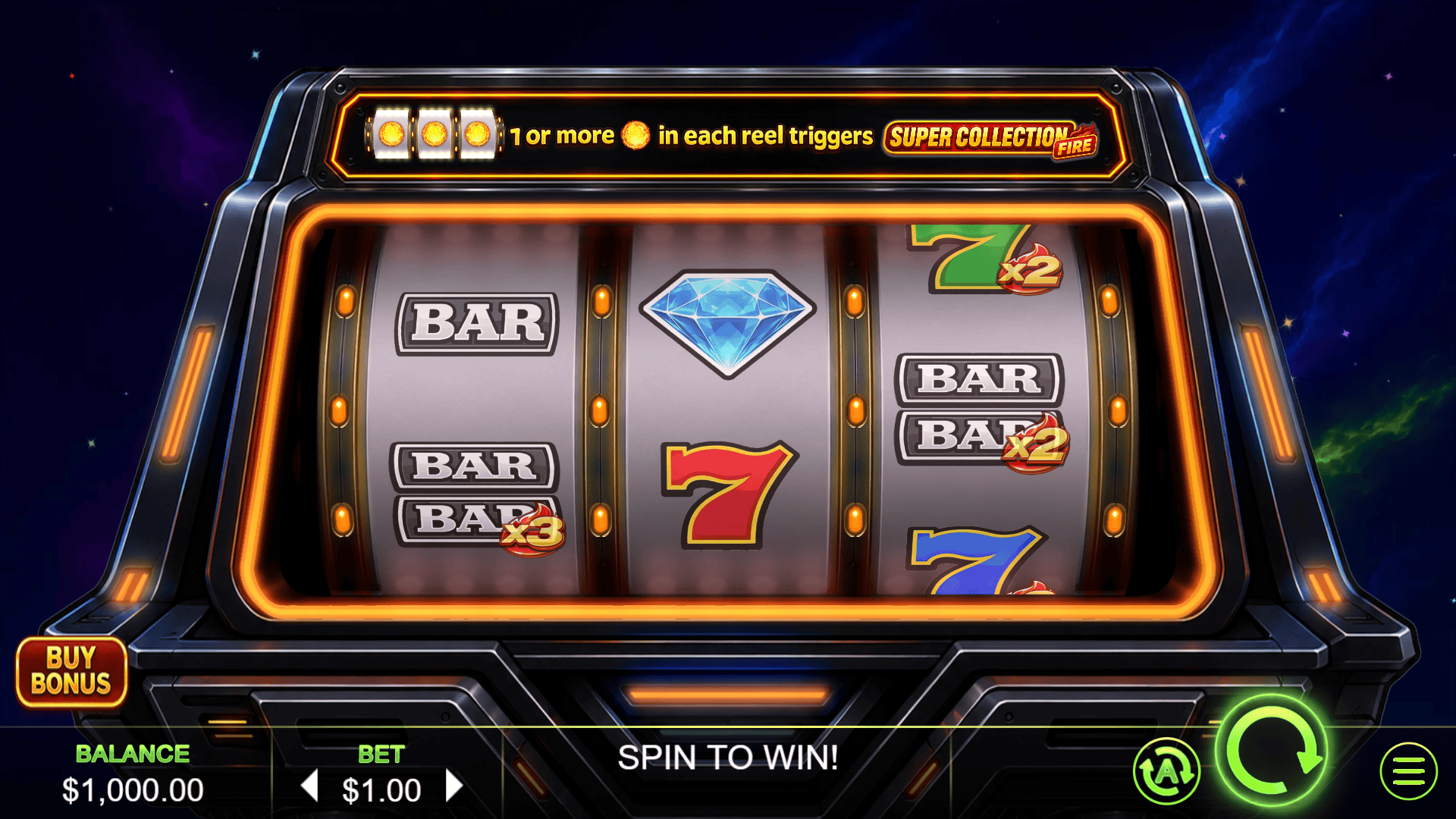 Fireball Fortune slot gameplay reels