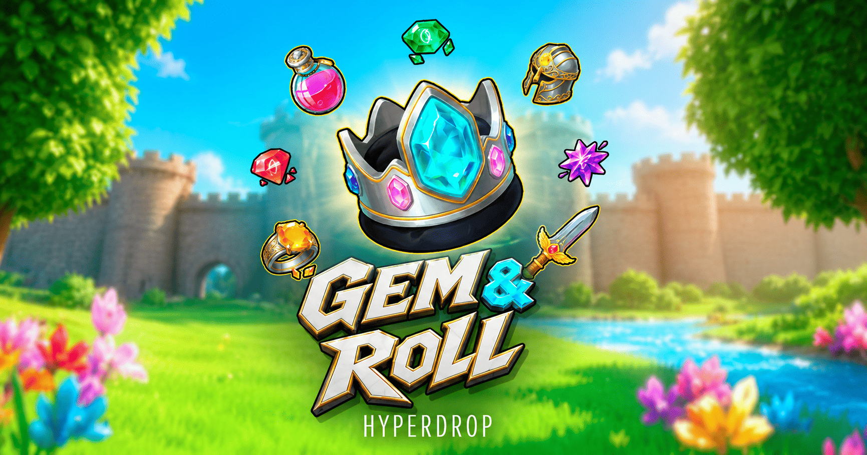 Gem N Roll Slot Demo by Hyperdrop slot cover image