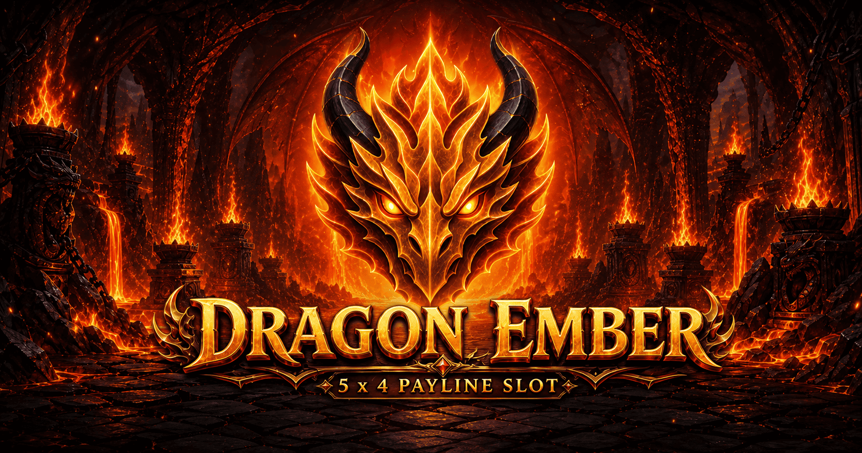 Dragon Ember Slot Demo by Hypr Studios slot cover image