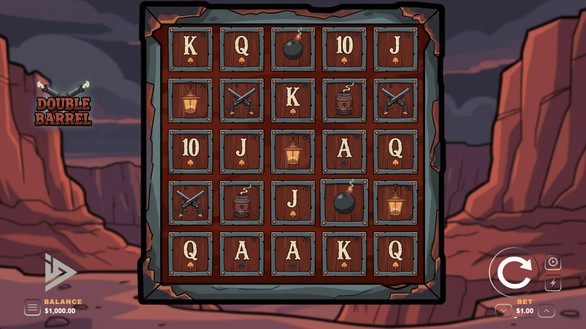 Double Barrel bonus buy menu