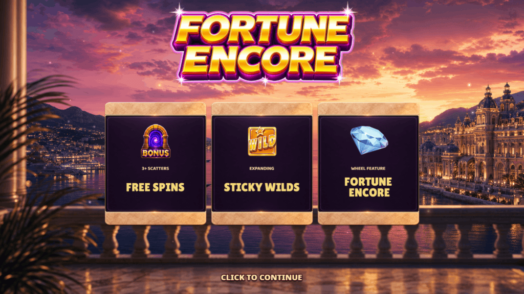 Imbalab fortune encore intro screen