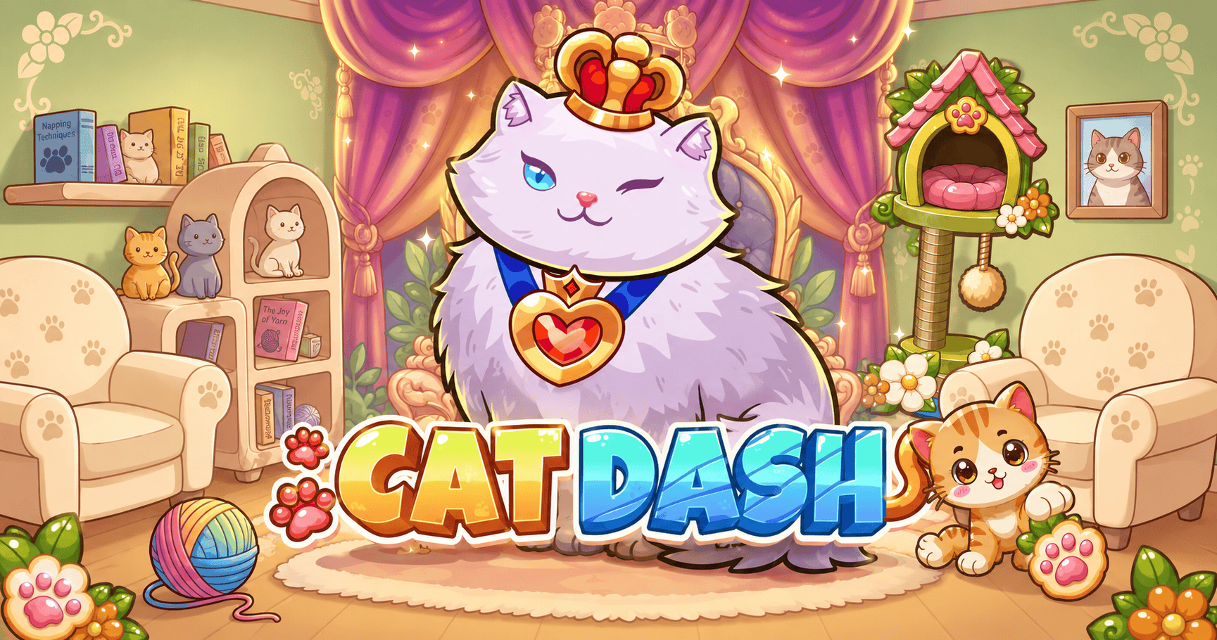 Cat Dash Slot Demo by Incredible Gaming slot cover image