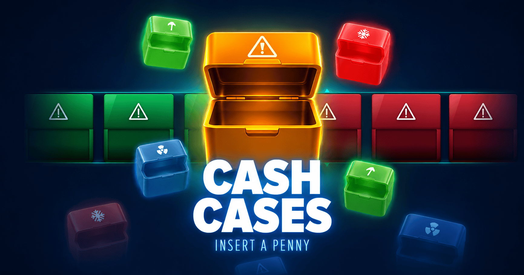 Cash Cases Slot Demo by Insert A Penny slot cover image