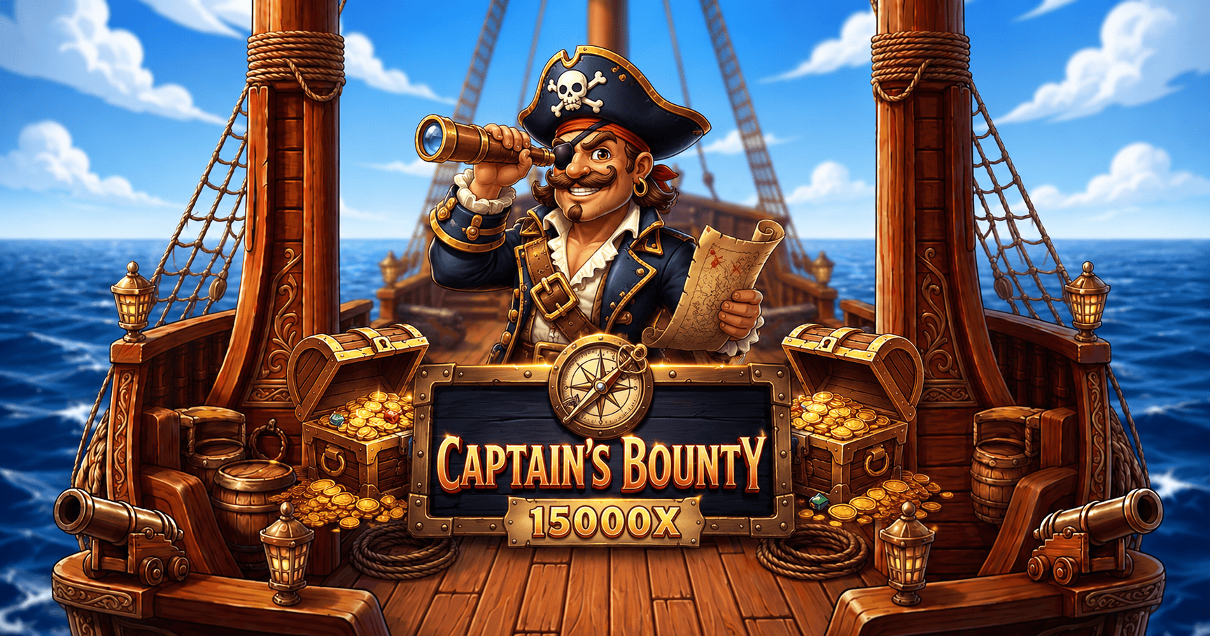 Captains Bounty Slot Demo by Instawin slot cover image