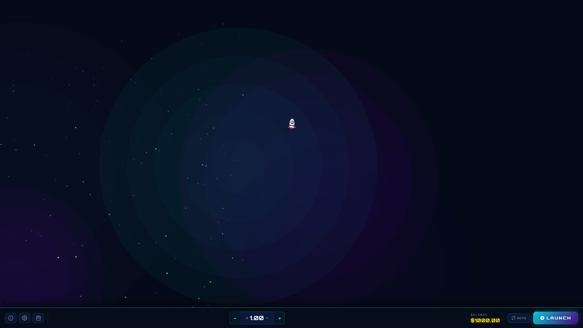 Moon Shot slot intro screen