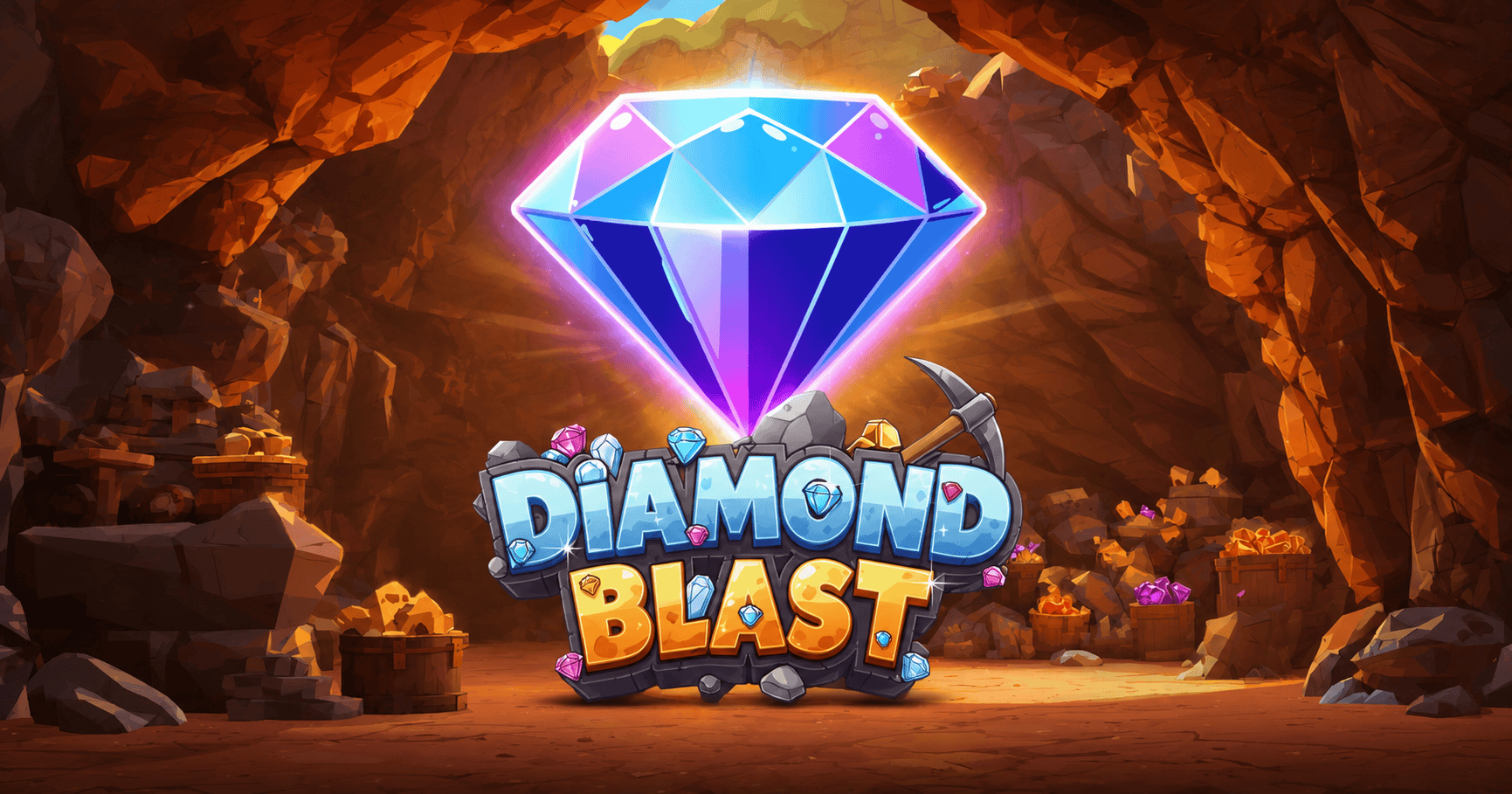 Diamond Blast Slot Demo by Jojo Studio slot cover image