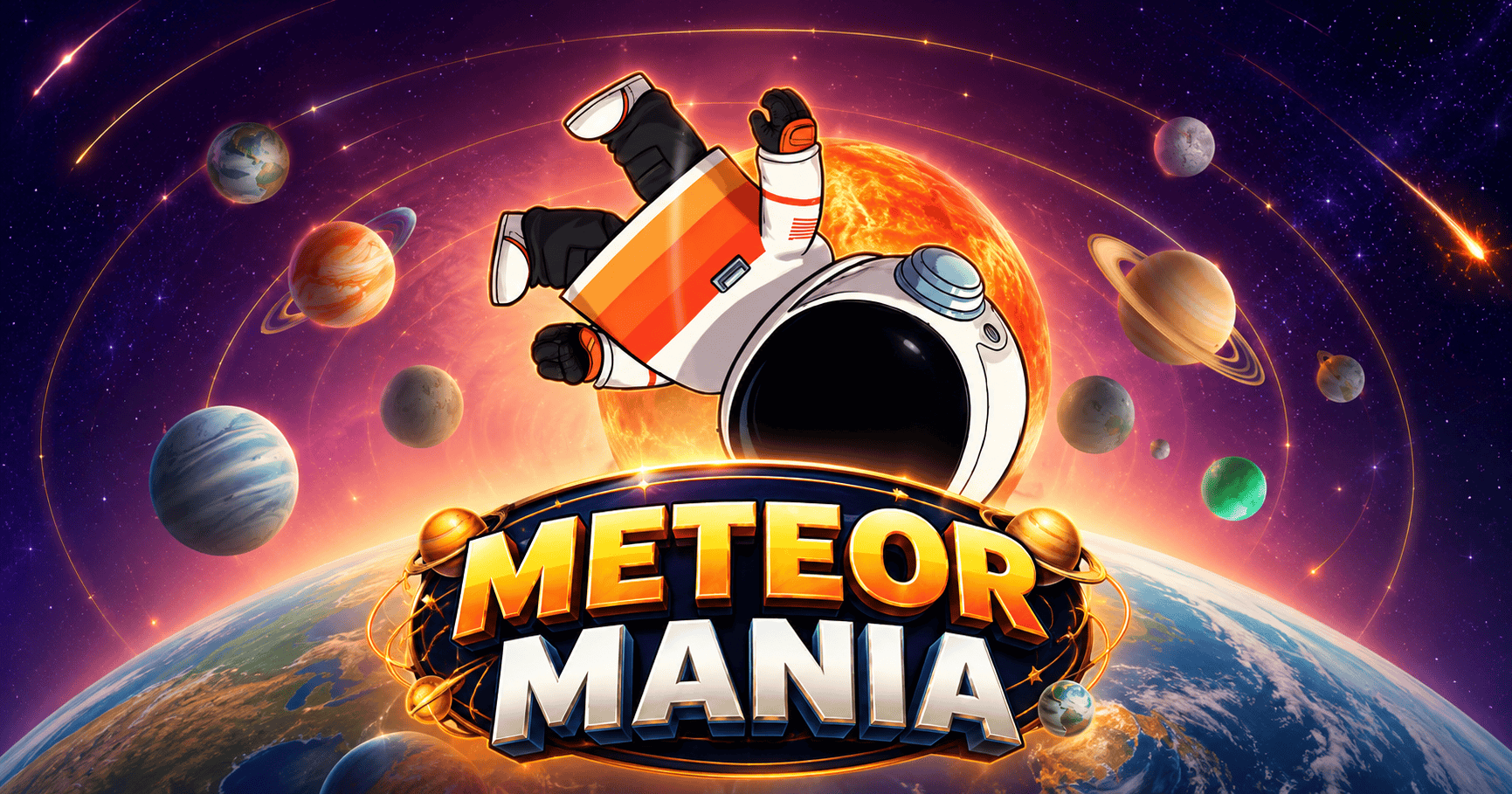 Meteor Mania Slot Demo by Kek Studios slot cover image