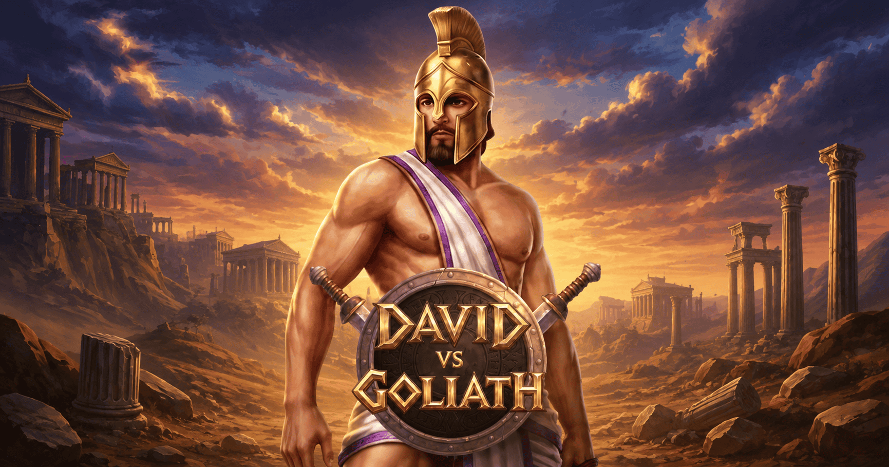 David VS Goliath Slot Demo by Kishta Labs slot cover image