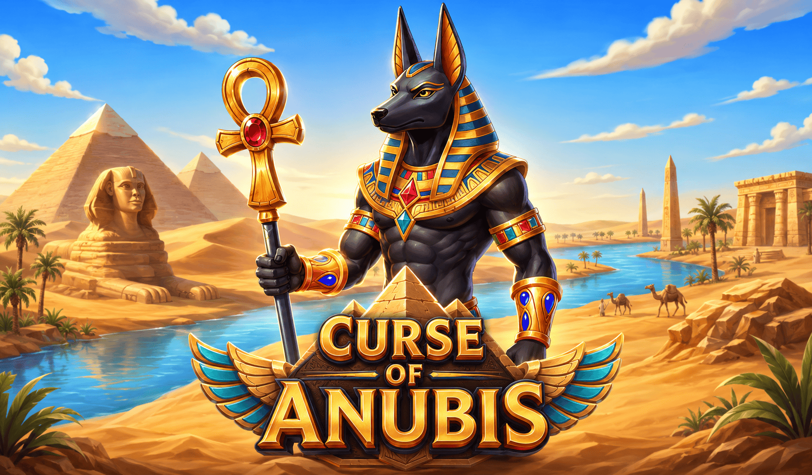 Curse of Anubis Slot Demo by Knockout Labs slot cover image