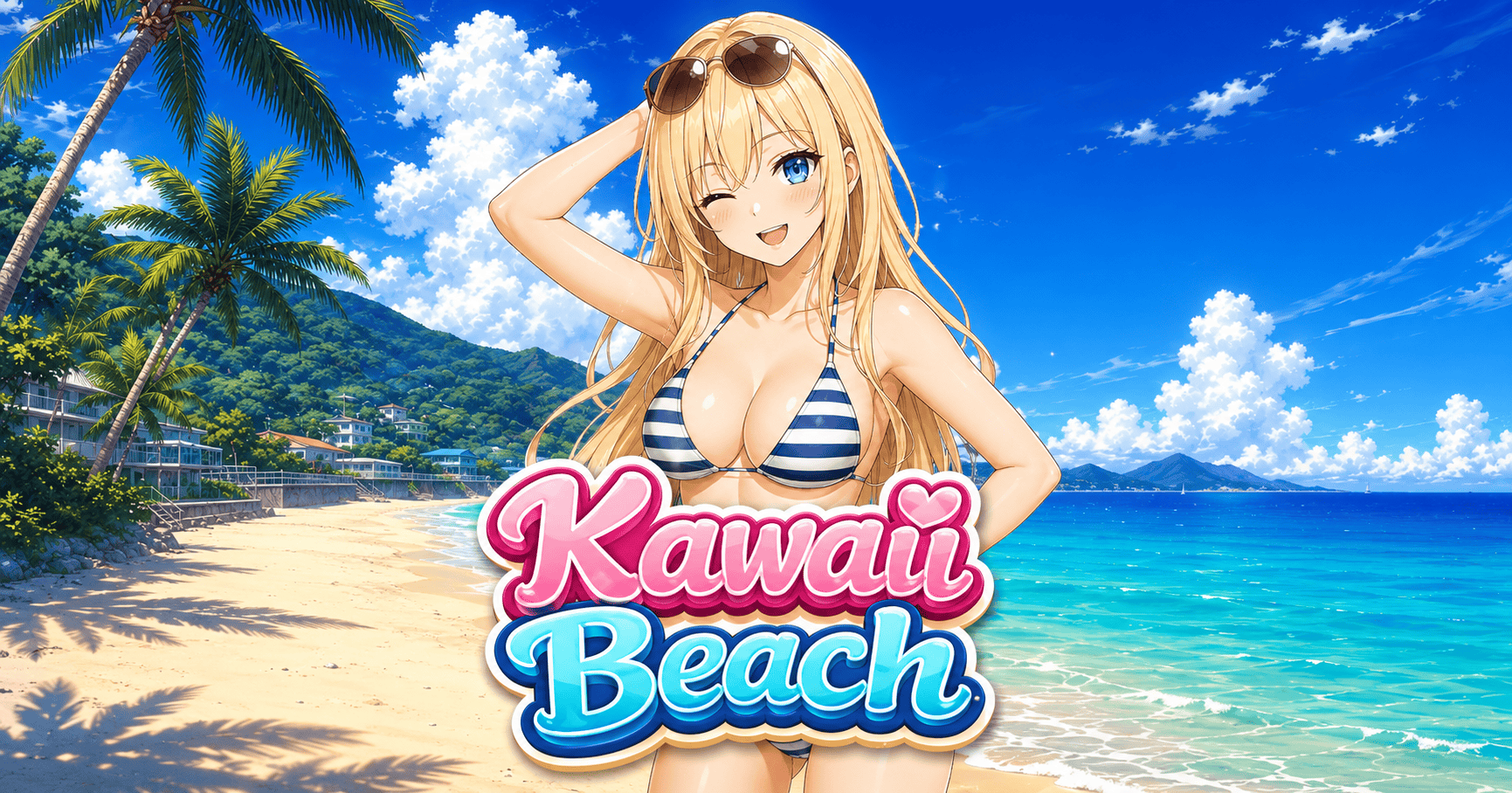 Kawaii Beach Slot Demo by Kouple slot cover image