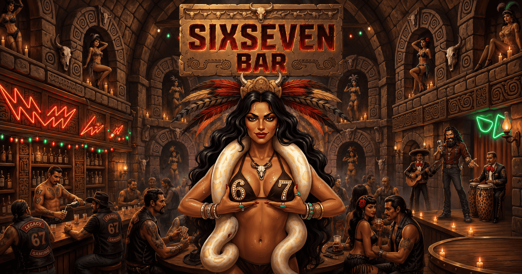Six Seven Bar Slot Demo by Legacy Gaming slot cover image