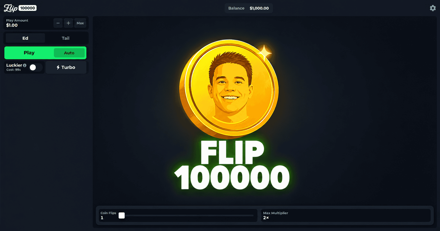 Flip 100000 Slot Demo by LK7 slot cover image