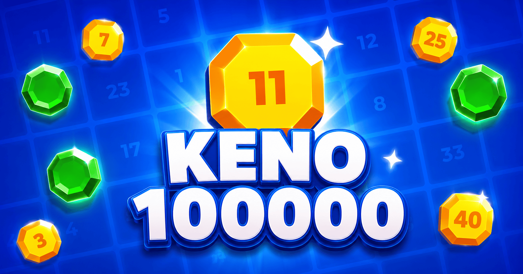 Keno 100000 Slot Demo by LK7 slot cover image