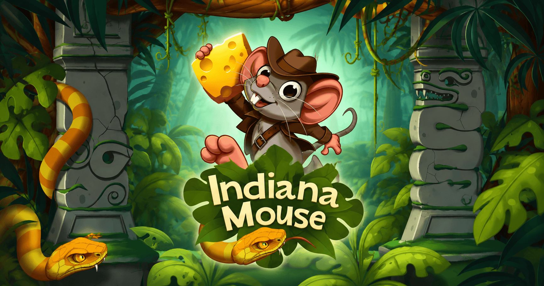 Indiana Mouse Slot Demo by Loody Games slot cover image
