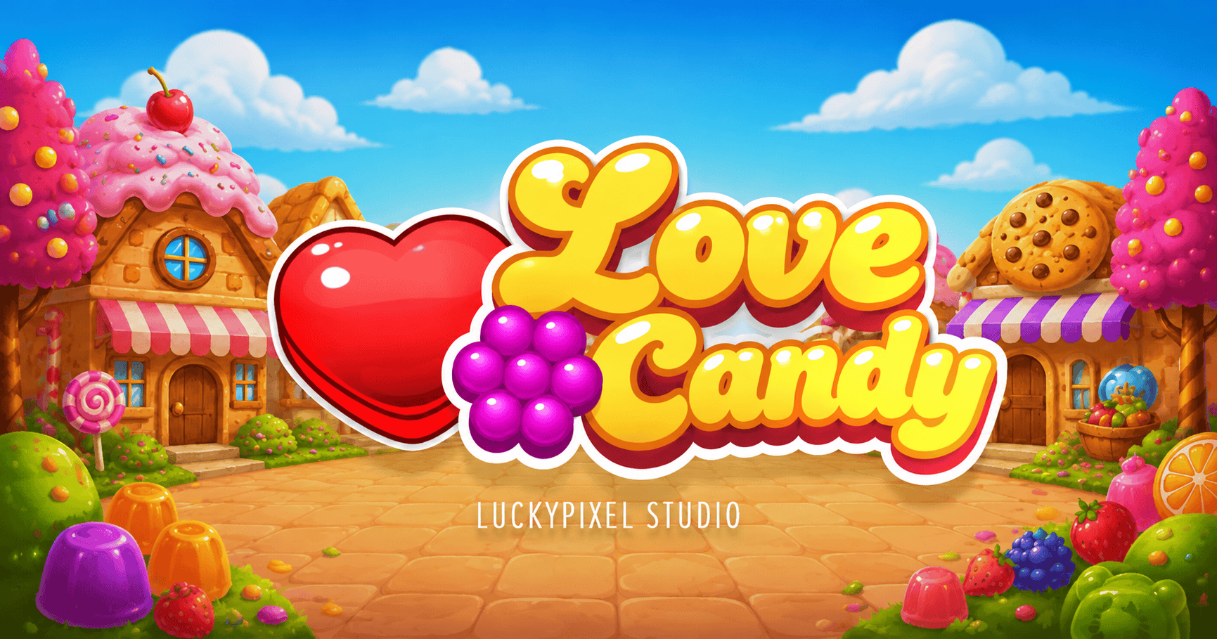 Love Candy Slot Demo by Luckypixel Studio slot cover image