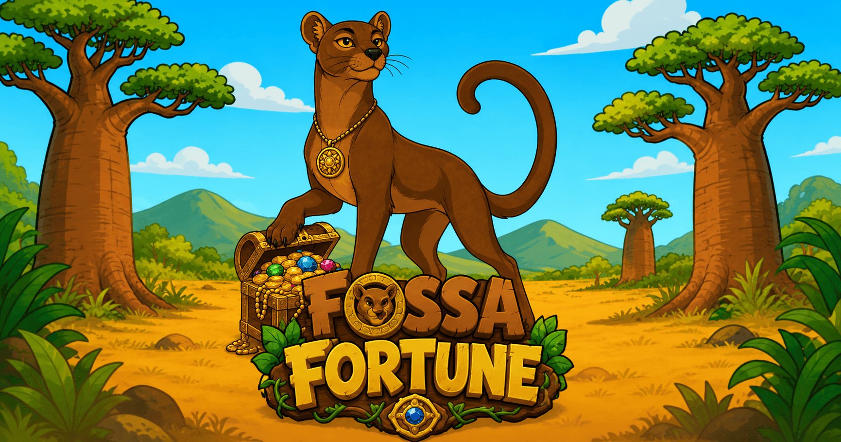 Fossa Fortune Slot Demo by Lucky Slots slot cover image