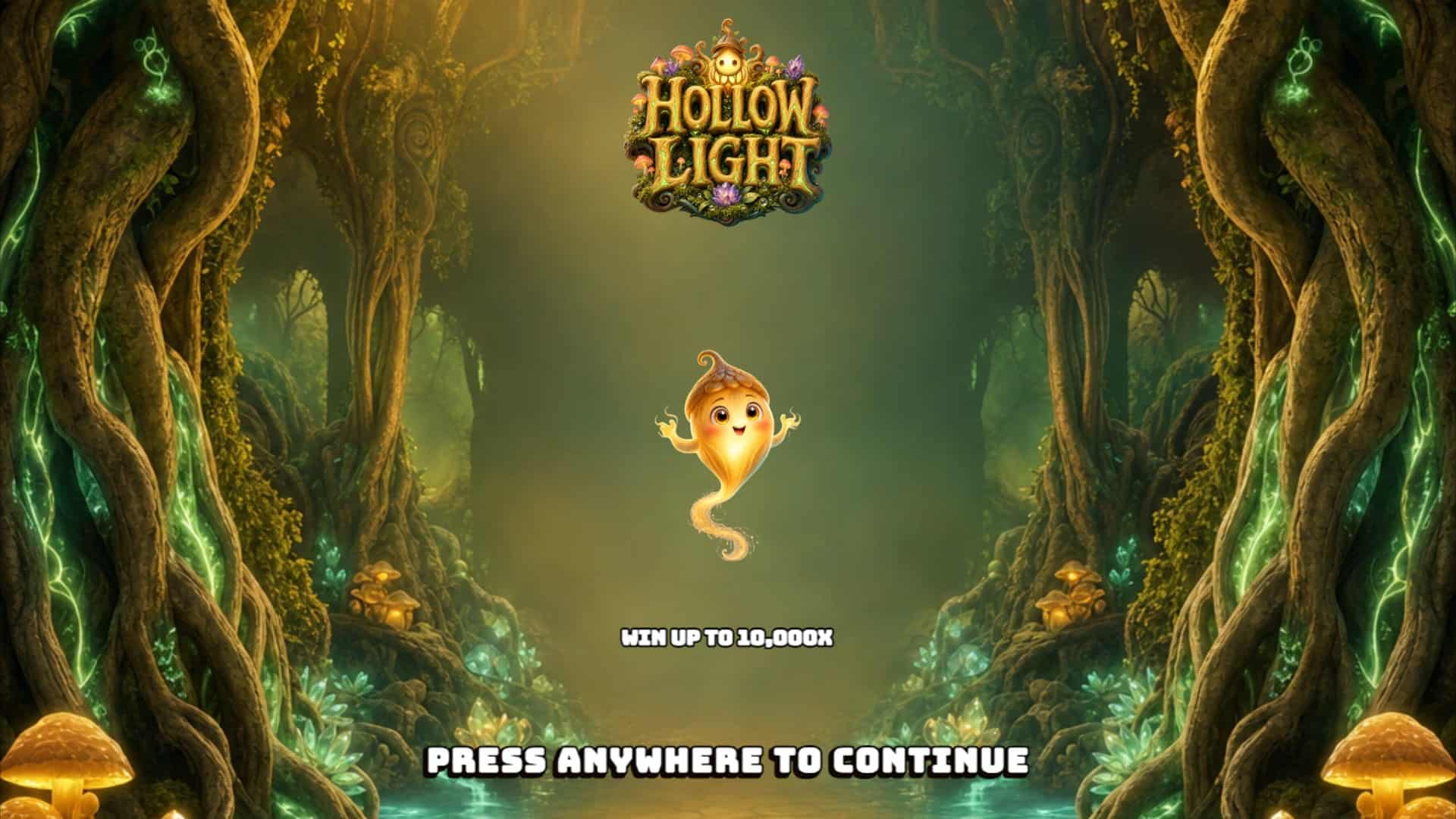 Hollow Light slot intro screen