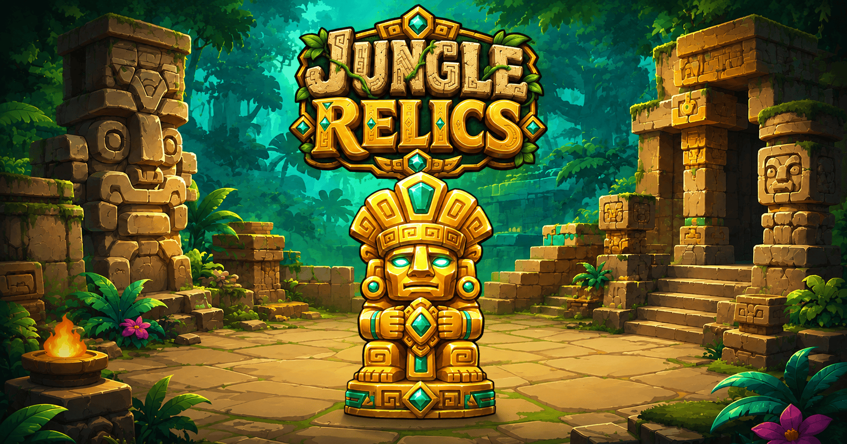 Jungle Relics Slot Demo by Mailas Gaming slot cover image