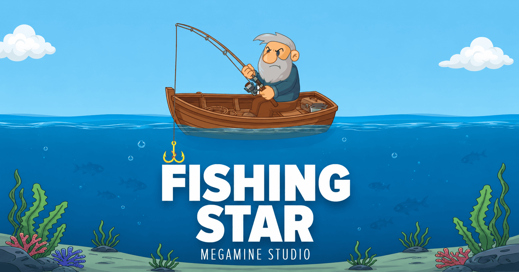 Fishing Star Slot Demo by Megamine Studio slot cover image