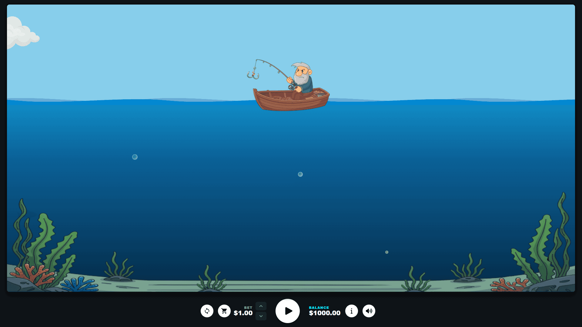 Fishing Star slot gameplay reels