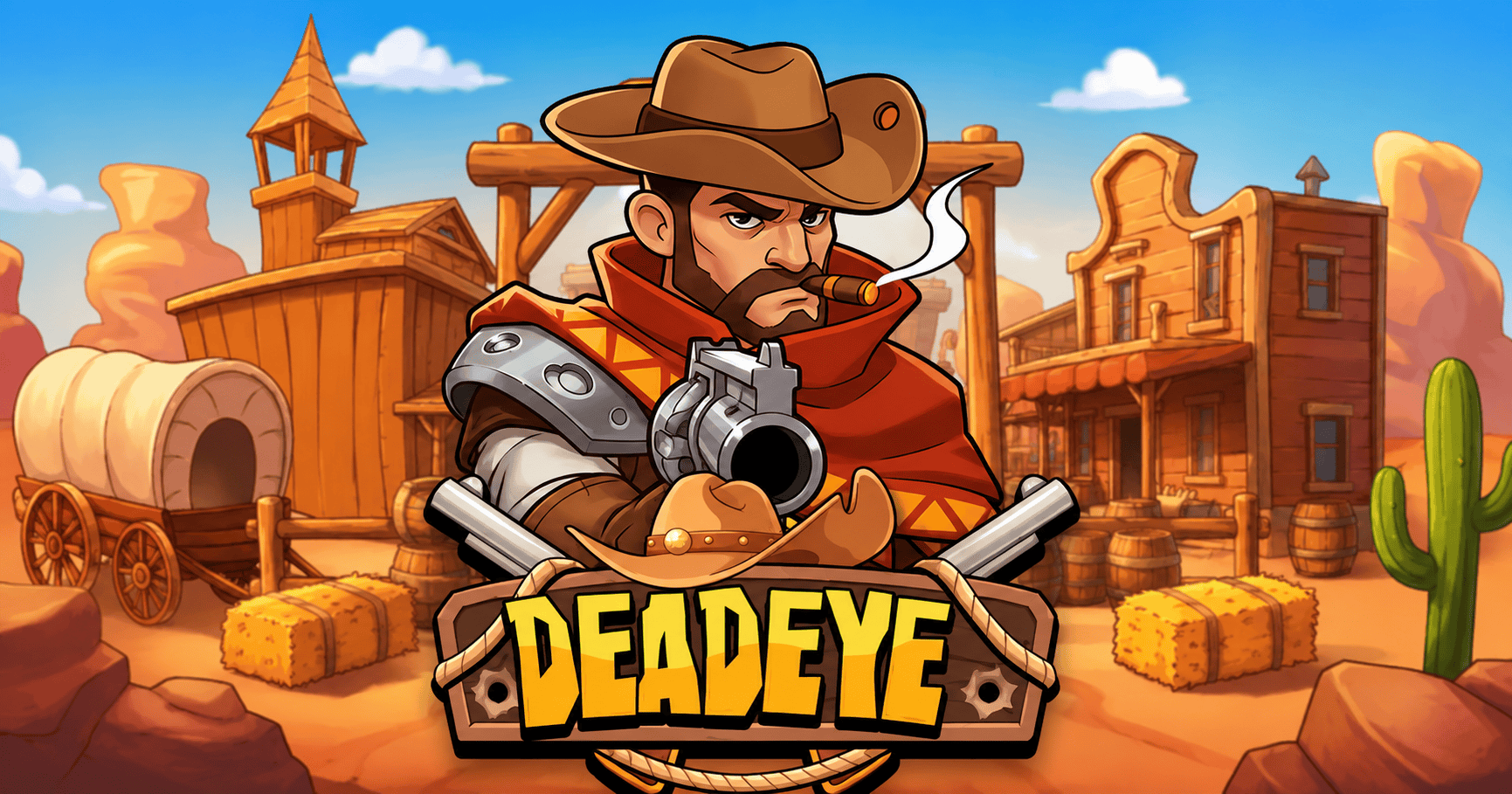 Deadeye Slot Demo by Meta Gaming slot cover image