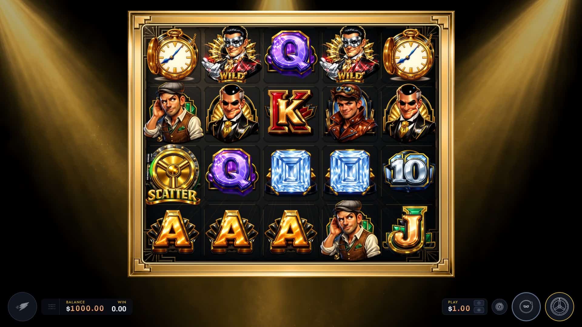 Phantom Rush slot gameplay reels