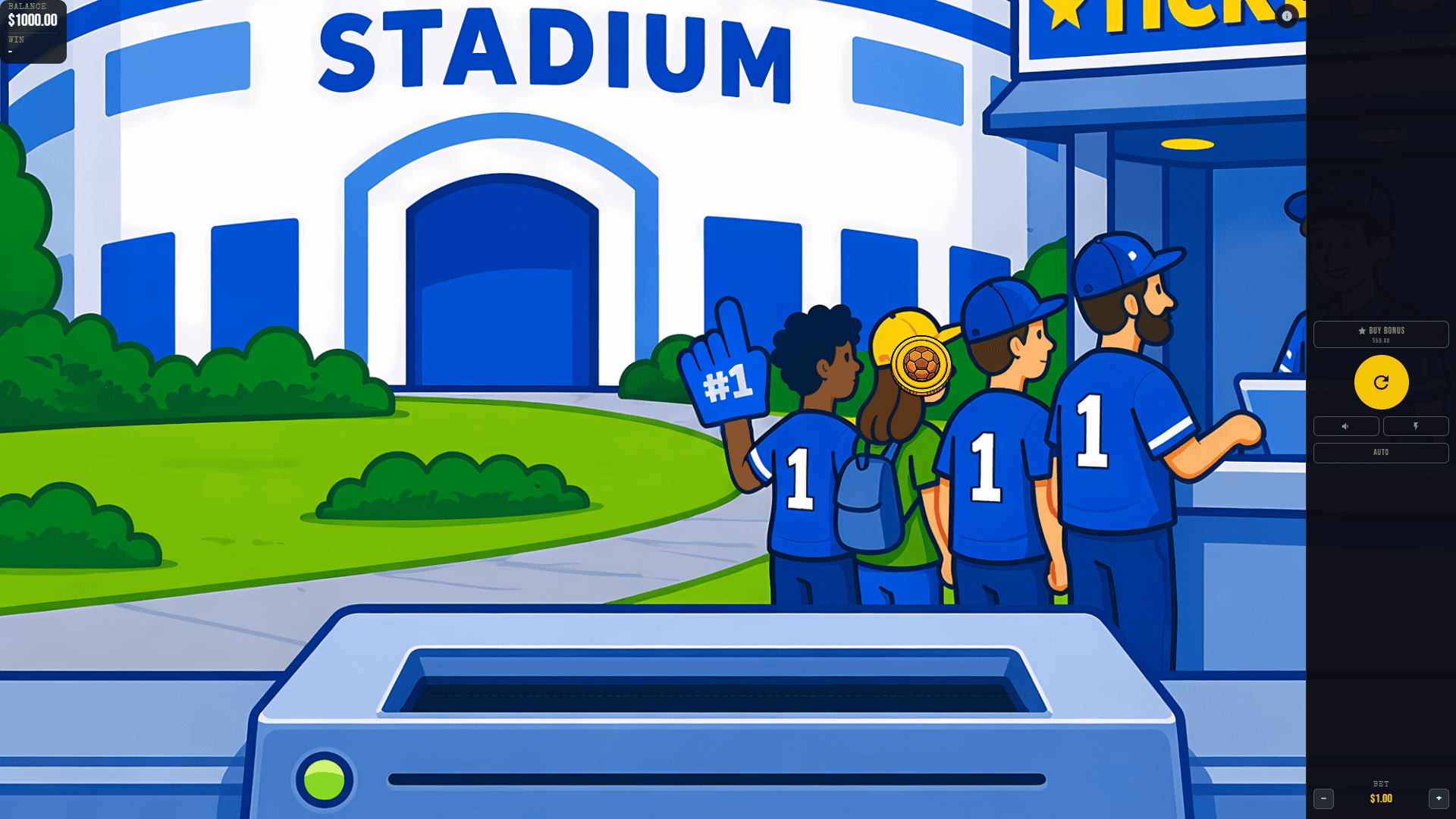 Match Day Football slot gameplay reels