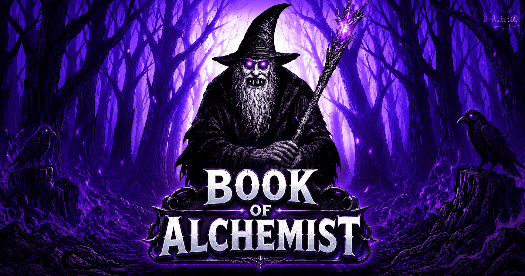 Book of Alchemist Slot Demo by Narkoz Gaming slot cover image