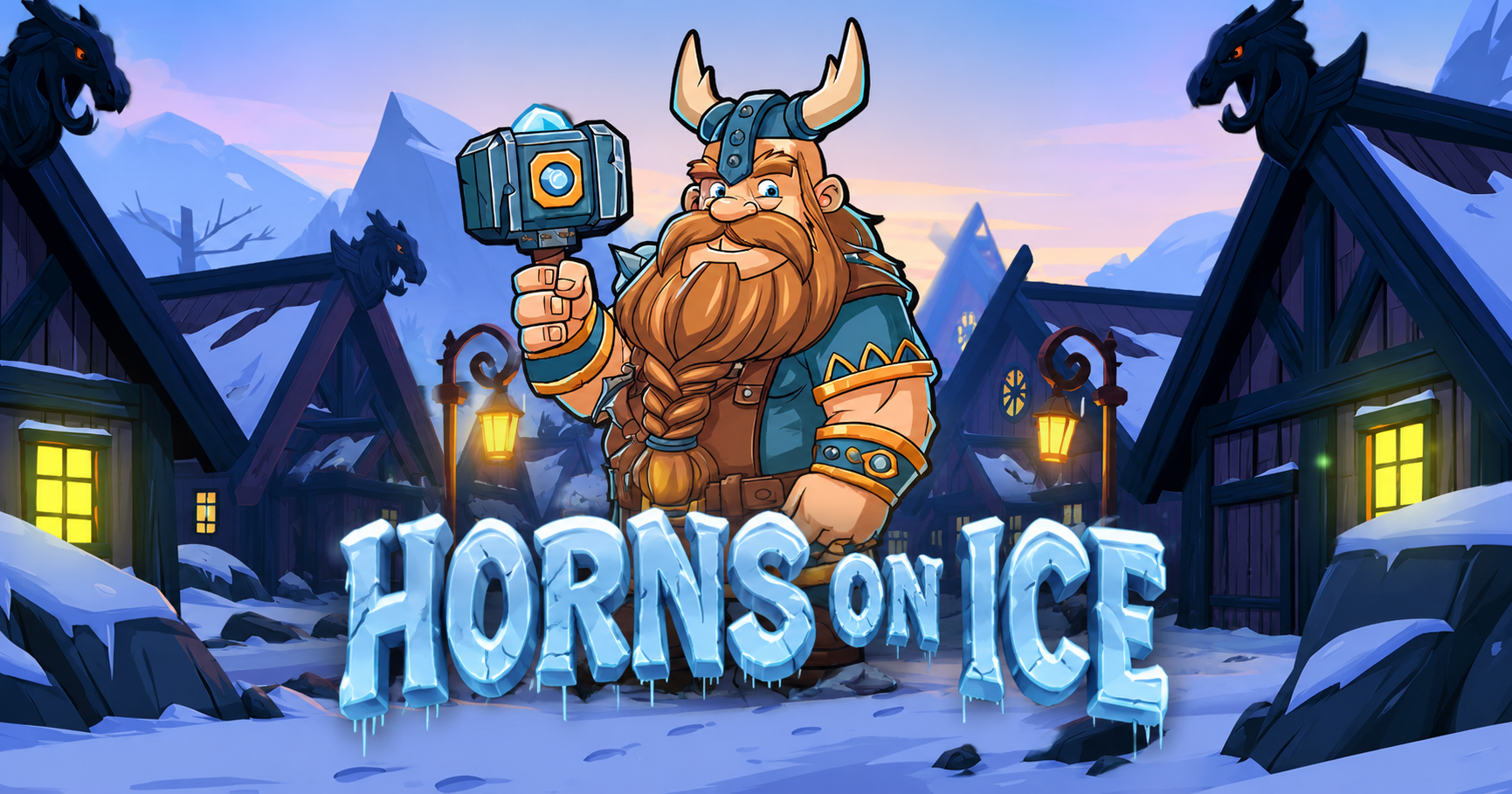 Horns on Ice Slot Demo by Noctra Games slot cover image
