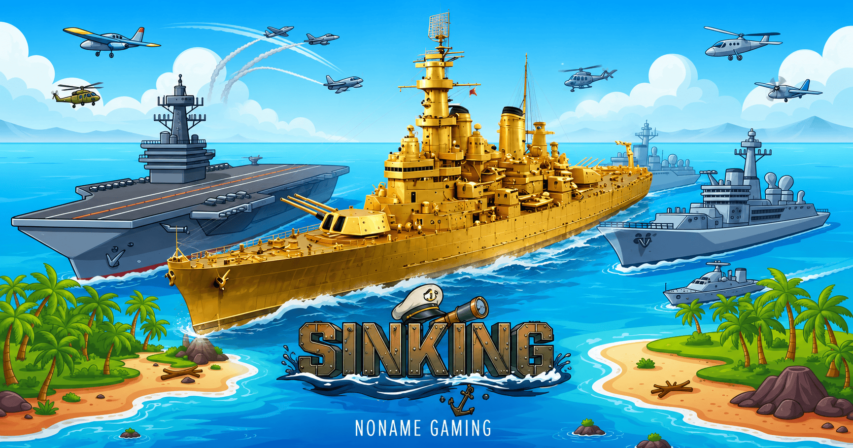Sinking Slot Demo by Noname Gaming slot cover image