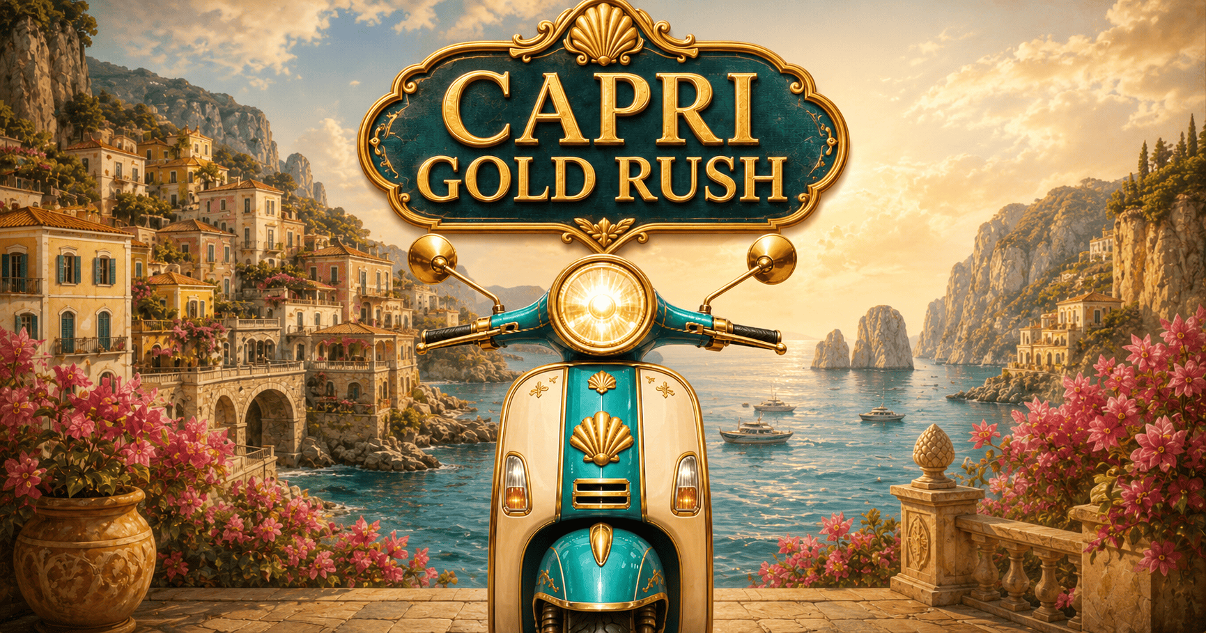 Capri Gold Rush Slot Demo by Nora Studios slot cover image