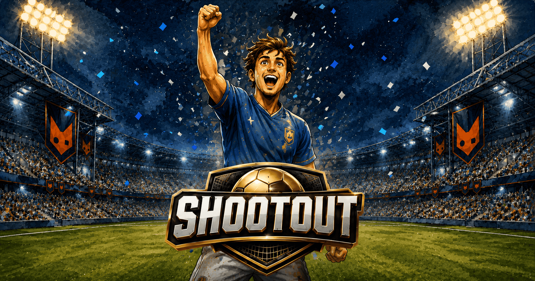 Shootout Slot Demo by Oddfox slot cover image
